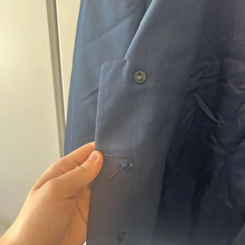 American Craftsman Patriot Weintraub Bros Military Blazer Navy Blue Uniform Coat